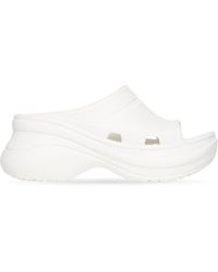 Balenciaga - Pool Crocs Slide Sandalen - Lyst
