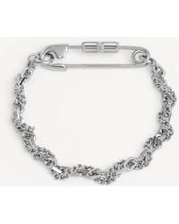 Balenciaga - Diy Pin Bracelet - Lyst