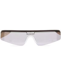 Balenciaga - Ski rectangle sonnenbrille - Lyst