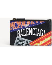 Balenciaga - Cash Large Long Coin And Card Holder - Lyst