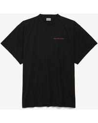 Balenciaga - Back Gradient Oversized T-Shirt - Lyst