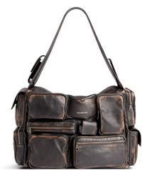 Balenciaga - Borsa A Tracolla Superbusy Grande - Lyst