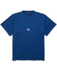 Balenciaga - Camiseta 3B Sports Icon Oversized - Lyst