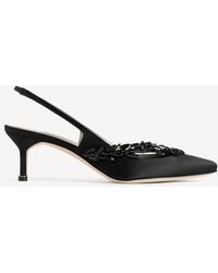 Balenciaga - Manolo Blahnik Slingback - Lyst