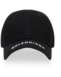 Balenciaga - Logo visor kappe - Lyst