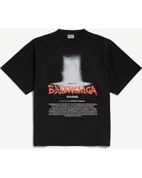Balenciaga - The Door Oversized T-shirt - Lyst