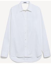 Balenciaga - Draped Back Shirt - Lyst