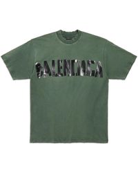 Balenciaga - T-shirt new tape type medium fit - Lyst