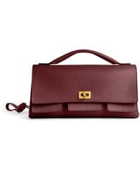 Balenciaga - Bel Air Clutch On Strap Small - Lyst