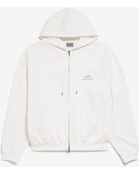 Balenciaga - Sudadera Con Capucha Y Cremallera Bodies - Lyst