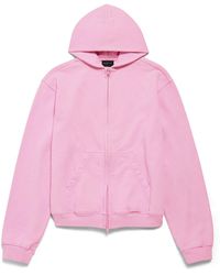 Balenciaga - Bow Hoodie Mit Reißverschluss Regular Fit - Lyst