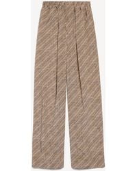 Balenciaga - Monogram Pyjama Pants - Lyst