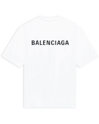 Balenciaga - Logo T-shirt - Lyst