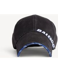 Balenciaga - Tilted Typo Cap - Lyst