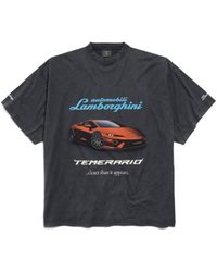 Balenciaga - I Automobili Lamborghini Oversized T-Shirt - Lyst
