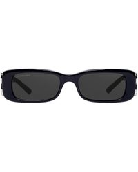 Balenciaga - Dynasty Rectangle Sunglasses - Lyst