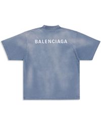 Balenciaga - Back T-shirt Medium Fit - Lyst