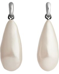 Balenciaga - Palazzo Pearl Earrings - Lyst
