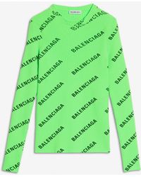 Balenciaga Balenciaga Donna Rosa Maglione Scritta Balenciaga Donna Rosa Scritta Maglione XZuiPk