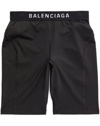 Balenciaga - Athletic Cycling Shorts - Lyst