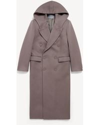 Balenciaga - Hooded Tailor Coat - Lyst