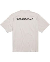 Balenciaga - New Back T-shirt Medium Fit - Lyst