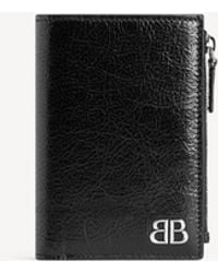 Balenciaga - Monaco Vertical Folded Card Holder - Lyst