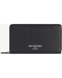 Balenciaga - Credit Continental Zip Wallet - Lyst