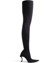 Balenciaga - Hourglass 100mm Over-the-knee Boot - Lyst