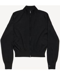 Balenciaga - Zip-up Sweater - Lyst