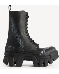 Balenciaga - Bulldozer Lace-Up Bootie - Lyst