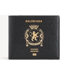 Balenciaga - Passport Square Folded Wallet - Lyst