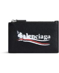 Balenciaga - Cash Large Long Coin And Card Holder - Lyst