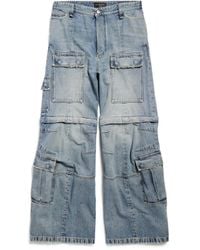 Balenciaga - Flared Cargo Pants - Lyst