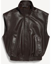 Balenciaga - Sleeveless Blouson - Lyst