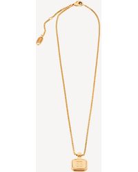 Balenciaga - Nano Square Long Necklace - Lyst