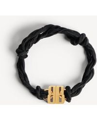 Balenciaga - Nano Ribbon Bb Bracelet - Lyst