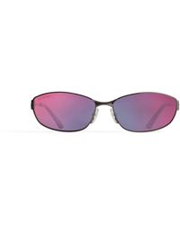 Balenciaga - Mercury oval sonnenbrille - Lyst