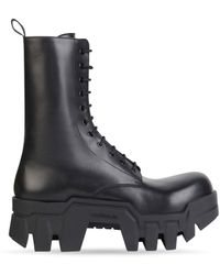 Balenciaga - Bulldozer Lace-Up Boots - Lyst