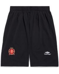 Balenciaga - Soccer baggy Shorts - Lyst
