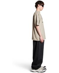 Balenciaga - Wfp-print Cotton T-shirt - Lyst