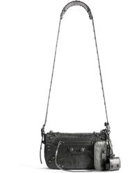 Balenciaga - Le Cagole Xs Flap Bag Metallized - Lyst