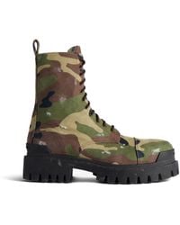 Balenciaga - Strike Boot Camo Print - Lyst
