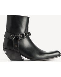 Balenciaga - Memphis Bootie With Harness - Lyst