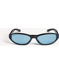Balenciaga - Neo Round Sunglasses - Lyst
