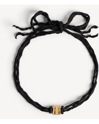 Balenciaga - Nano Ribbon Bb Choker - Lyst