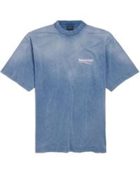 Balenciaga - Camiseta Political Campaign Medium Fit - Lyst