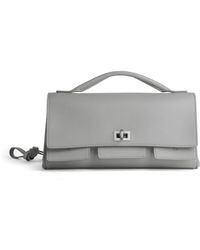 Balenciaga Bel Air Clutch On Strap Small in Black | Lyst