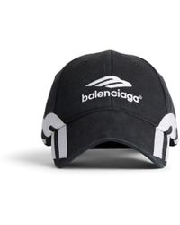 Balenciaga - Cappello da baseball 3B Sports Icon con ricamo - Lyst