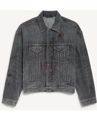 Balenciaga - Tattoo Boxy Jacket - Lyst